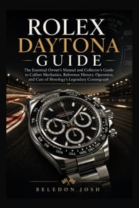 Rolex Daytona Guide: The Essential Owner's Manual and Collector's Guide to Caliber Mechanics, Reference History, Operation, and Care of Horology's Leg cover