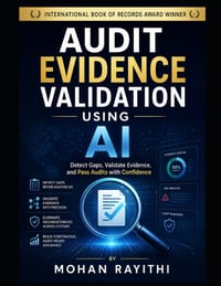 Audit Evidence Validation Using AI: Detect Gaps, Validate Evidence, and Pass Audits with Confidence cover
