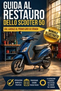 Guida Al Restauro Dello Scooter 50: manuale illustrato per principianti - dal garage al primo giro su strada cover