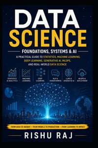 Data Science: Foundations, Systems & AI: A Practical Guide to Statistics, Machine Learning, Deep Learning, Generative AI, MLOps, and Real-World Data S cover