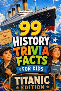 99 History Trivia Facts for Kids Titanic Edition: Learning Has Never Been So Much Fun cover