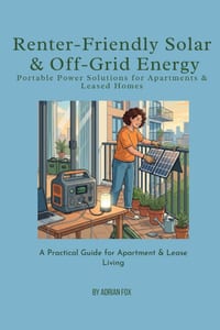 Renter-Friendly Solar & Off-Grid Energy: Portable Power Solutions for Apartments & Leased Homes: A Practical Guide for Apartment & Lease Living cover