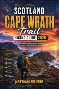 SCOTLAND CAPE WRATH trail HIKING UIDE 2026: A Practical Guide to Navigation, Survival Planning, and Remote Highland Walking Across Scotland's Most Dem cover