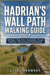 Hadrian's Wall Path Walking Guide 2027: Best Stages, Roman Forts, Accommodation, Transport, Packing Tips, GPS Coordinates & Practical Itineraries cover