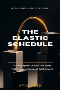 The Elastic Schedule: A 30-Day System to Build Time Blocks That Survive Meetings and Bad Estimates cover
