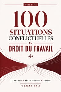 100 Situations Conflictuelles En Droit Du Travail cover