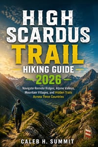 High Scardus Trail Hiking Guide 2026: Navigate Remote Ridges, Alpine Valleys, Mountain Villages, and Hidden Trails Across Three Countries cover