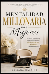 Mentalidad millonaria para mujeres: Hábitos, creencias y decisiones para multiplicar tus ingresos con propósito cover