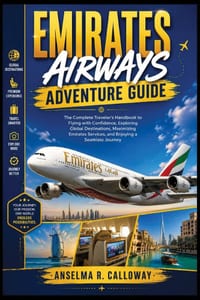 Emirates Airways Adventure Guide: The Complete Traveler's Handbook to Flying with Confidence, Exploring Global Destinations, Maximizing Emirates Servi cover