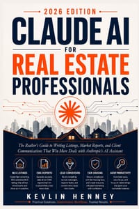 Claude AI for Real Estate Professionals: The Realtor's Guide to Writing Listings, Market Reports, and Client Communications That Win More Deals with A cover