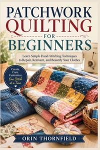 Patchwork Quilting for Beginners: Learn Simple Hand-Stitching Techniques to Repair, Reinvent, and Beautify Your Clothes cover
