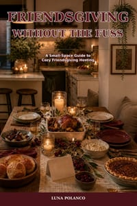 Friendsgiving Without the Fuss: A First-Time Host's Guide to Potluck Planning, Make-Ahead Menus, Budget-Friendly Food, and a Stress-Free Celebration cover