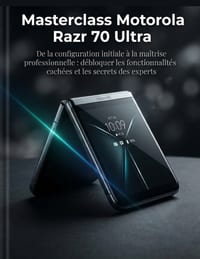 Masterclass Motorola Razr 70 Ultra: De la configuration initiale à la maîtrise professionnelle: débloquer les fonctionnalités cachées et les secrets d cover