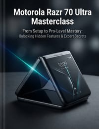 Motorola Razr 70 Ultra Masterclass: From Setup to Pro-Level Mastery: Unlocking Hidden Features & Expert Secrets cover