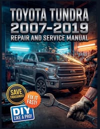 TOYOTA TUNDRA 2007-2019 Repair and Service Manual: The Complete Illustrated Step-by-Step Guide to Dealership-Level Diagnostics, Routine Maintenance, a cover