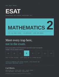 ESAT Mathematics 2: Five Full Mock Papers: 27 questions in 40 minutes, five times over, with a fully worked solution with named traps and shortcuts - cover