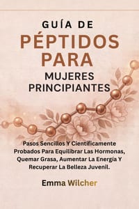 Guía de Péptidos Para Mujeres Principiantes: Pasos Sencillos Y Científicamente Probados Para Equilibrar Las Hormonas, Quemar Grasa, Aumentar La Energí cover