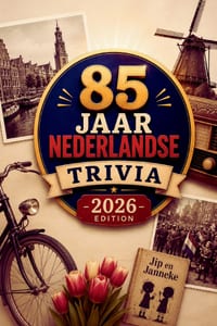 85 Jaar Nederlandse Trivia: 100 Vragen en Weetjes over Muziek, Film, Televisie, Sport, Geschiedenis & Nostalgie - 2026 Editie cover