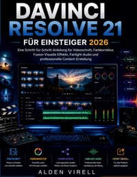 DaVinci Resolve 21 für Anfänger 2026 cover