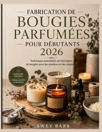 Fabrication de Bougies Parfumées Pour Débutants 2026: Techniques essentielles de fabrication de bougies pour les amateurs et les créateurs cover