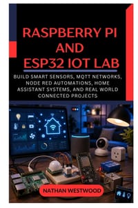 Raspberry Pi Smart Home Projects: A Practical Guide to Home Assistant, Node RED, MQTT, Zigbee, Sensors, Dashboards, and Local Automation cover