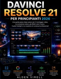 DaVinci Resolve 21 per principianti 2026 cover