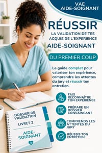 Réussir sa VAE aide-soignant du premier coup cover
