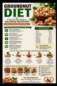 groundnut Diet: A Step-by-Step Guide to Balanced Nutrition: Health cover