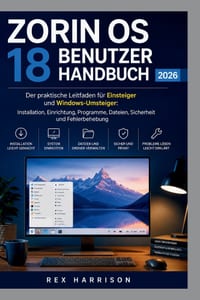 Zorin OS 18 Benutzerhandbuch 2026: Der praktische Leitfaden für Einsteiger und Windows-Umsteiger: Installation, Einrichtung, Programme, Dateien, Siche cover