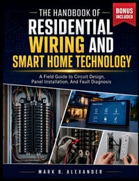 The Handbook Of Residential Wiring and Smart Home Technology: A Field Guide to Circuit Design, Panel Installation, And Fault Diagnosis cover