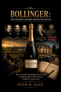Bollinger: THE INSPIRING HISTORY BEHIND THE BOTTLE: How a Small Champagne House Built a Global Legacy of Excellence, Tradition, and Luxury cover