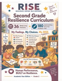 RISE. - 2nd Grade Level Curriculum: My Feelings. My Choices. My RISE cover