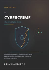 AI CYBERCRIME - The New Digital Threat: Understanding the Risks and Building Real-World Defenses Against AI-Enabled Fraud, Deepfakes, and Social Engin cover