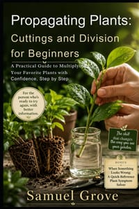 Propagating Plants: Cuttings and Division for Beginners: A Practical Guide to Multiplying Your Favorite Plants with Confidence, Step by Step cover