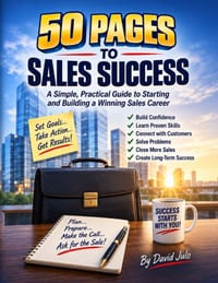 50 Pages to Sales Success: Learn sales from beginning to success in this 50 page book cover