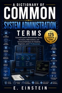 A Dictionary of Common System Administration Terms: Essential System Administration Terms, Acronyms, Abbreviations, and Technical Definitions for Stud cover