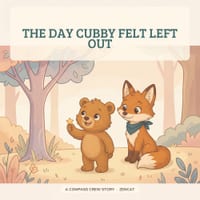 The Day Cubby Felt Left Out: A Compass Crew Story About Belonging and Inclusion for Kids Ages 4-8 cover