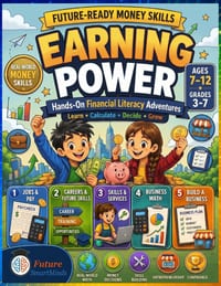 Earning Power: Real-World Financial Literacy for Kids Ages 7-12: Jobs, Pay, Careers, Business Math & Entrepreneurship cover