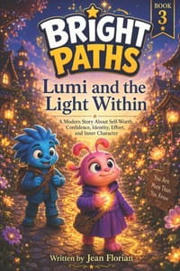 The Bright Paths - Lumi and the Light Within: A Modern Story About Self-Worth, Confidence, Identity, Effort, and Inner Character cover