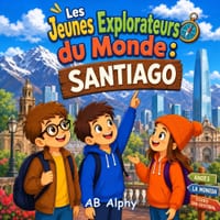 Les Jeunes Explorateurs du Monde: Santiago: À la découverte du Chili avec Nora, Max et Leo cover