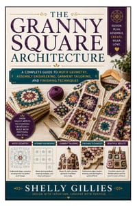 The Granny Square Architecture: A Complete Guide to Motif Geometry, Assembly Engineering, Garment Tailoring, and Finishing Techniques cover