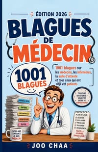Blagues de Médecin Édition 2026: 1001 blagues sur les médecins, les infirmières, la salle d'attente et tous ceux qui ont déjà été patients cover