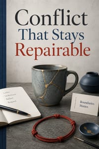 Conflict That Stays Repairable: Listening, boundaries, escalation, repair attempts, and durable agreements cover