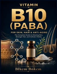 Vitamin B10 (PABA) for Skin, Hair & Anti-Aging: The Complete Guide to Glowing Skin, Stronger Hair, and Cellular Vitality Using the Hidden B-Complex Nu cover