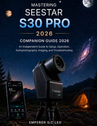 Mastering Seestar S30 Pro 2026: An Independent Guide to Setup, Operation, Astrophotography, Imaging, and Troubleshooting cover
