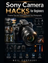Sony Camera Hacks for Beginners: The Complete Step-by-Step Guide to Mastering Sony Mirrorless Cameras, Understanding Exposure, Autofocus, Composition, cover