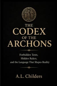 The Codex of the Archons: Forbidden Texts, Hidden Rulers, and the Language That Shapes Reality cover