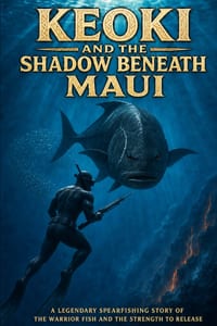 Keoki and the Shadow Beneath Maui: A Legendary Spearfishing Story of the Warrior Fish and the Strength to Release cover