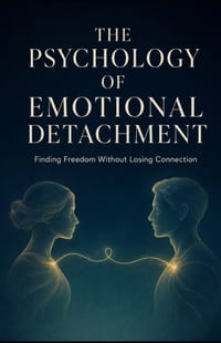 The Psychology of Emotional Detachment: Finding Freedom Without Losing Connection cover