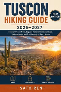 Tucson Hiking Guide 2026-2027: Sonoran Desert Trails, Saguaro National Park Adventures, Trailhead Maps, and Trip Planning for Every Season cover